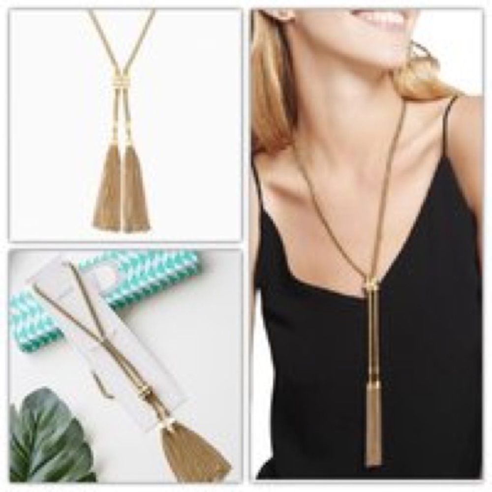 Stella & Dot Jacqueline Lariat Necklace